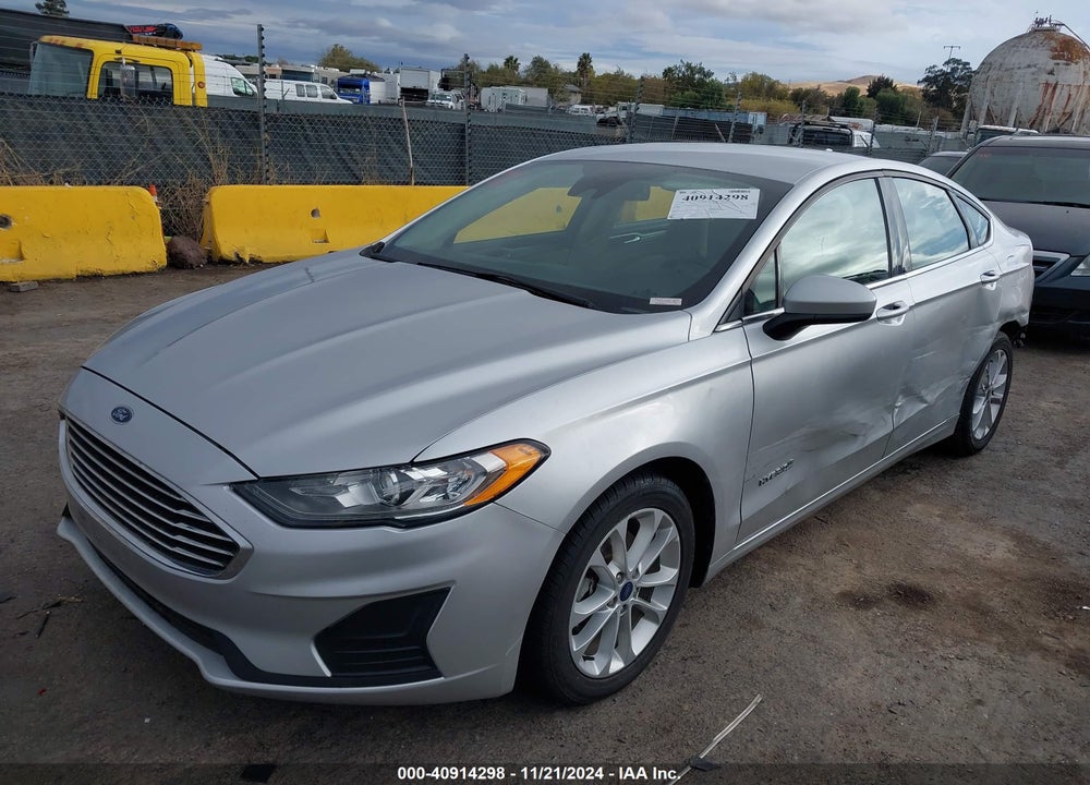 2019 FORD FUSION HYBRID SE VIN: 3FA6P0LU4KR206340