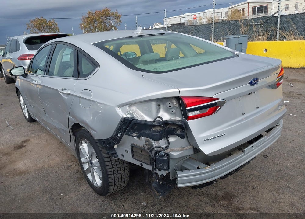 2019 FORD FUSION HYBRID SE VIN: 3FA6P0LU4KR206340