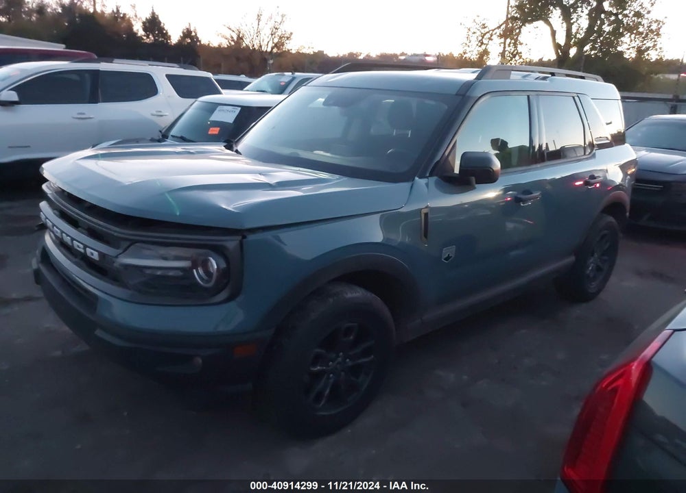 2021 FORD BRONCO SPORT BIG BEND VIN: 3FMCR9B61MRB25003