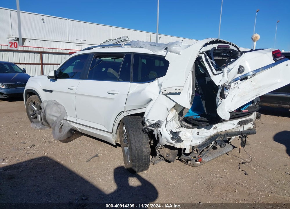 2019 VOLKSWAGEN ATLAS 3.6L V6 SE W/TECHNOLOGY R-LINE VIN: 1V2YR2CA0KC587969