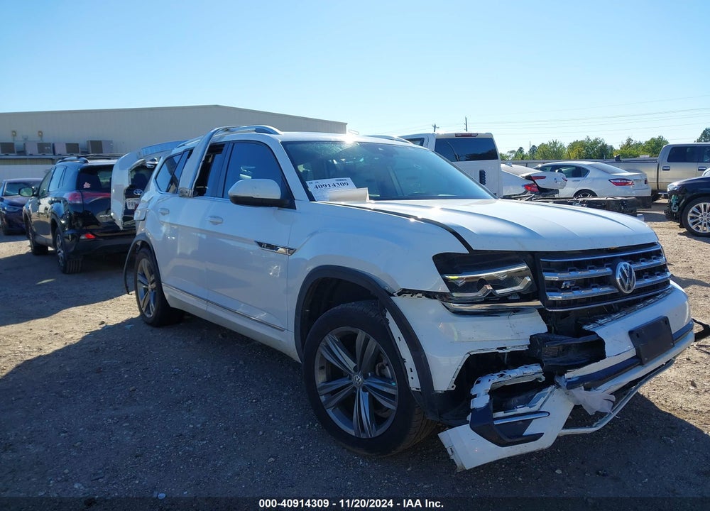 2019 VOLKSWAGEN ATLAS 3.6L V6 SE W/TECHNOLOGY R-LINE VIN: 1V2YR2CA0KC587969