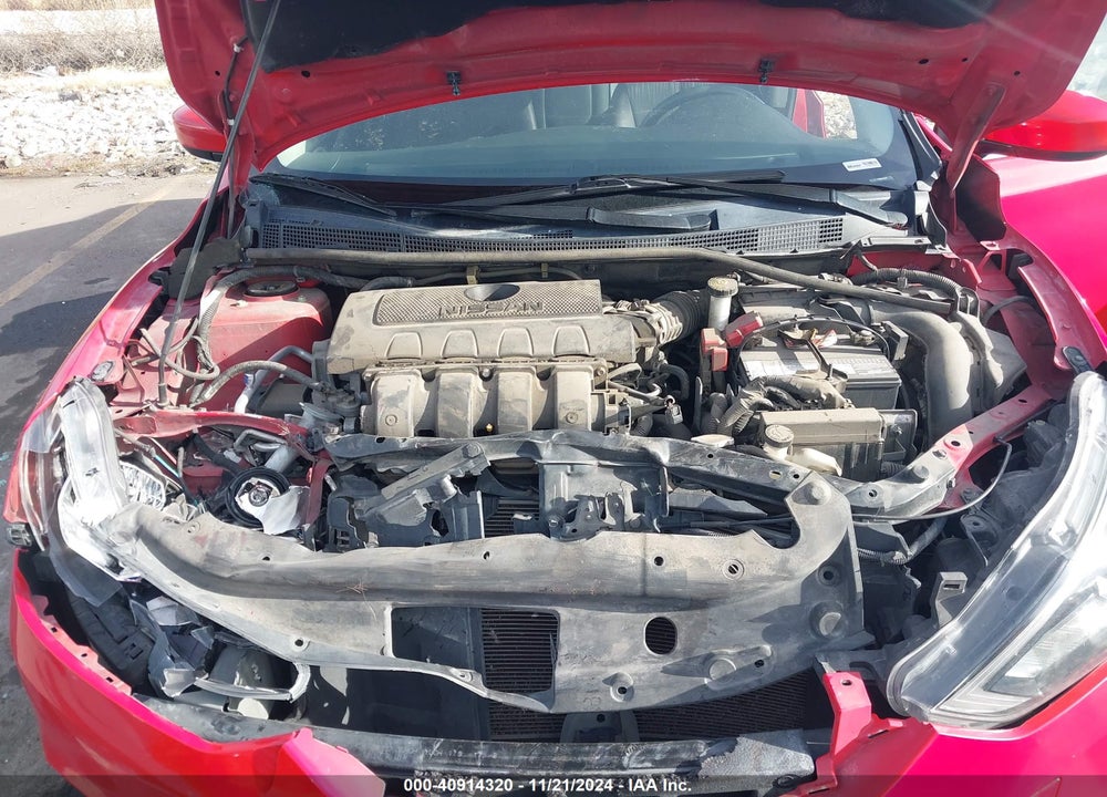 2017 NISSAN SENTRA SV VIN: 3N1AB7AP9HY373111