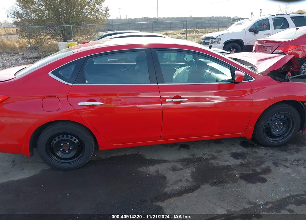 2017 NISSAN SENTRA SV VIN: 3N1AB7AP9HY373111