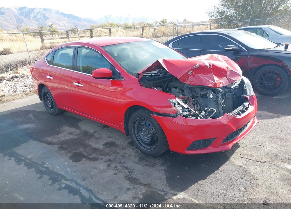 2017 NISSAN SENTRA SV VIN: 3N1AB7AP9HY373111