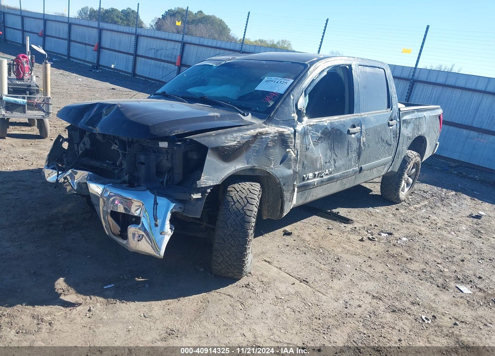 2012 NISSAN TITAN SV VIN: 1N6BA0ED2CN300452