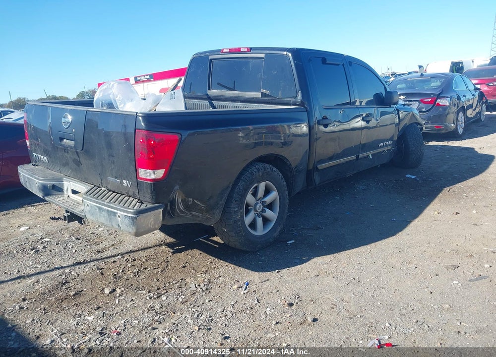 2012 NISSAN TITAN SV VIN: 1N6BA0ED2CN300452