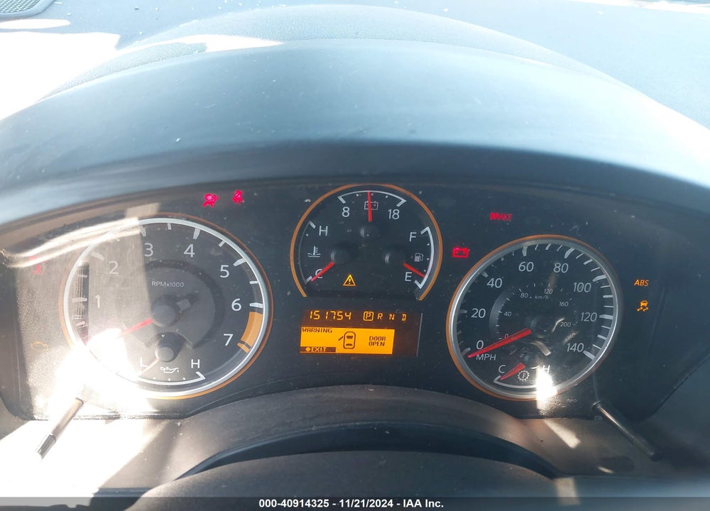 2012 NISSAN TITAN SV VIN: 1N6BA0ED2CN300452