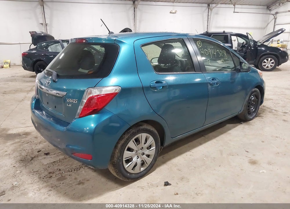 2012 TOYOTA YARIS LE VIN: JTDKTUD37CD533519