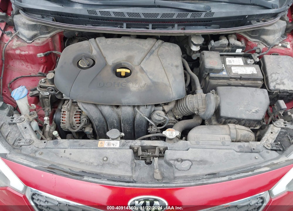 2016 KIA FORTE LX VIN: KNAFX4A63G5603812