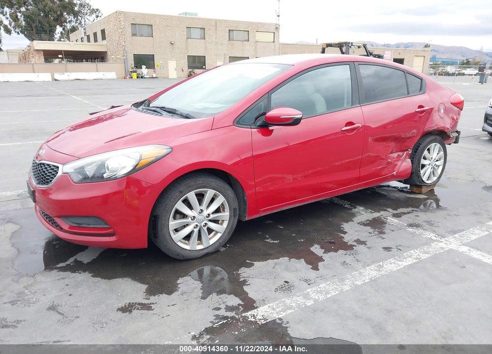 2016 KIA FORTE LX VIN: KNAFX4A63G5603812