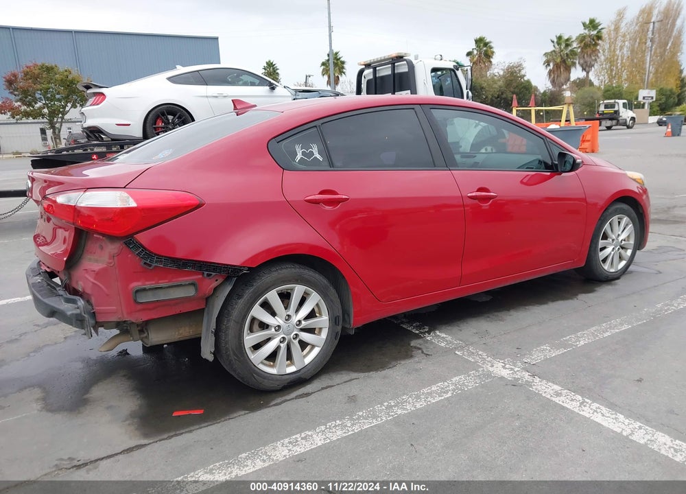 2016 KIA FORTE LX VIN: KNAFX4A63G5603812