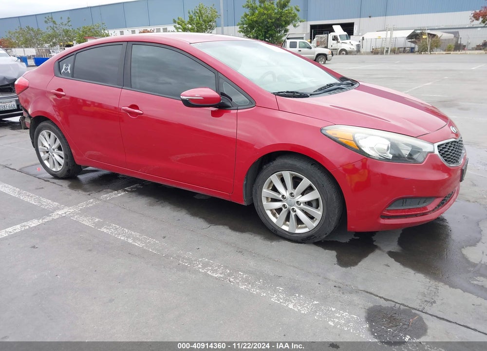 2016 KIA FORTE LX VIN: KNAFX4A63G5603812