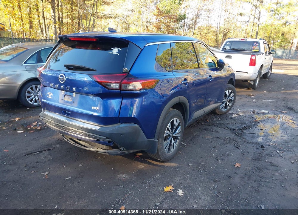 2021 NISSAN ROGUE SV FWD VIN: 5N1AT3BA6MC772246