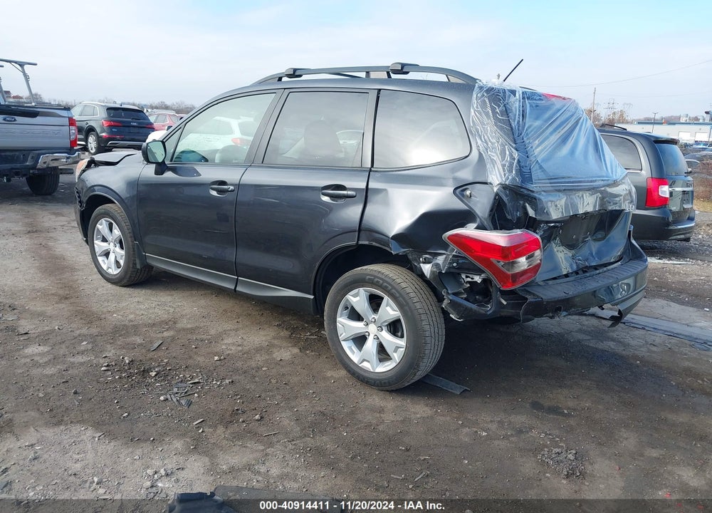 2015 SUBARU FORESTER 2.5I PREMIUM VIN: JF2SJADC5FH443479