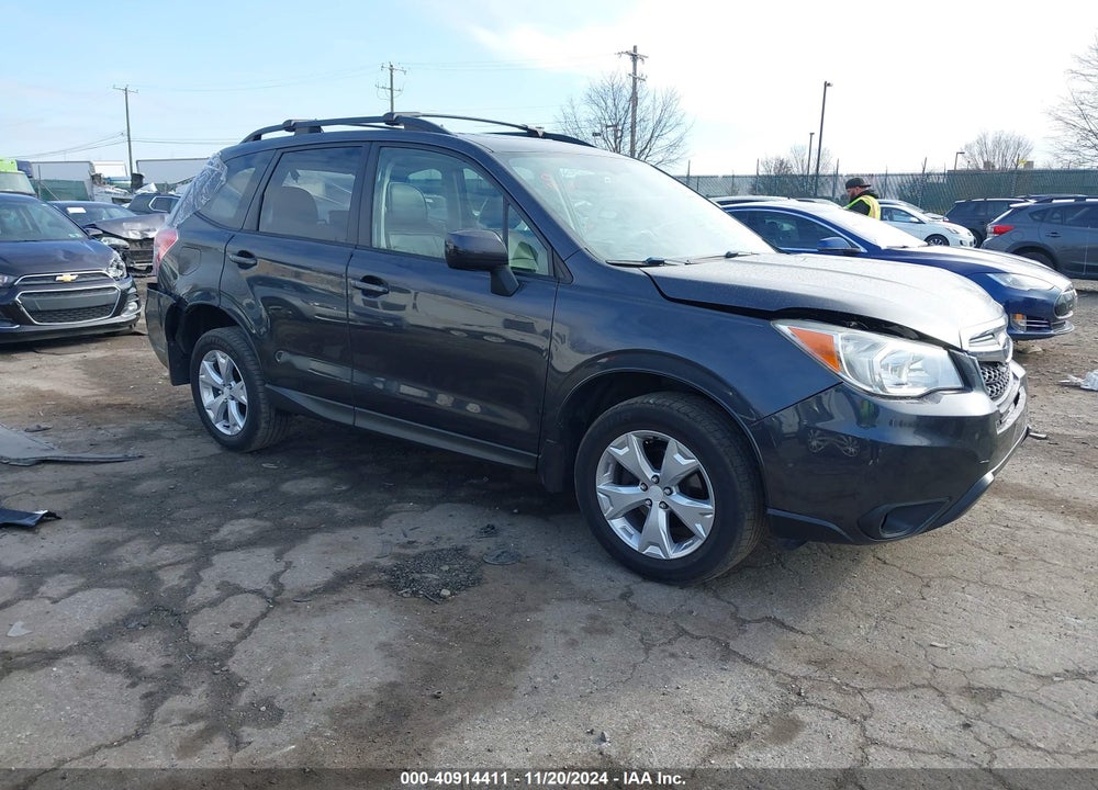 2015 SUBARU FORESTER 2.5I PREMIUM VIN: JF2SJADC5FH443479