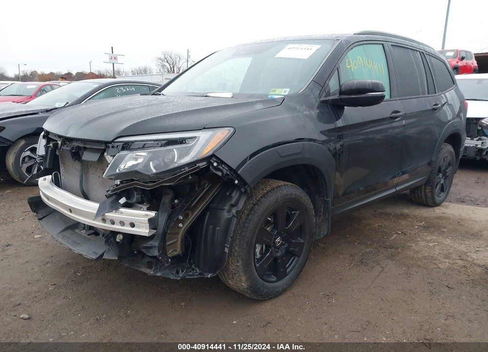 2022 HONDA PILOT AWD TRAILSPORT VIN: 5FNYF6H83NB095158
