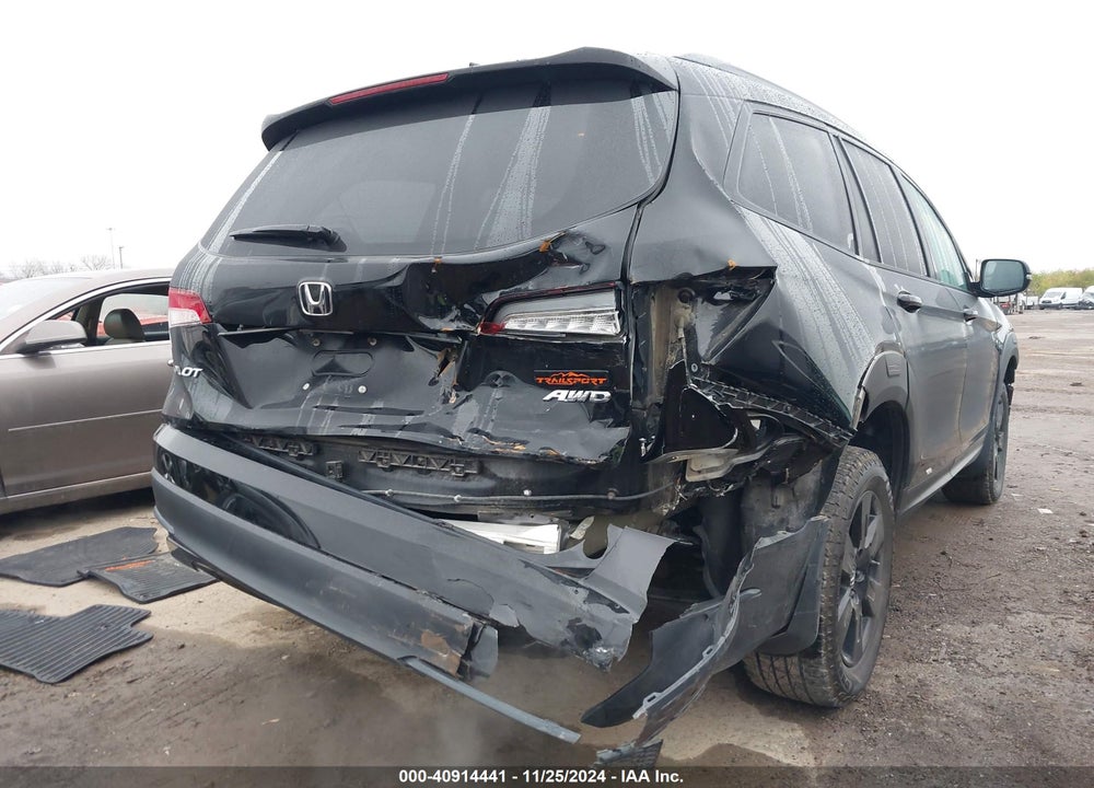 2022 HONDA PILOT AWD TRAILSPORT VIN: 5FNYF6H83NB095158