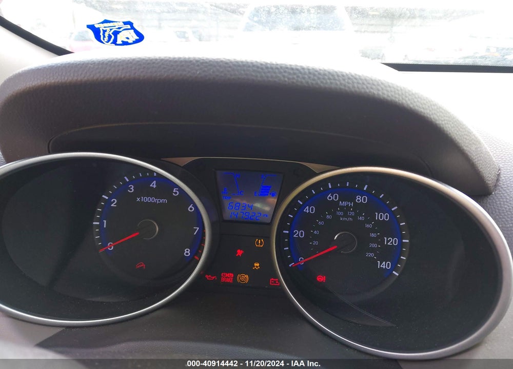 2014 HYUNDAI TUCSON VIN: KM8JT3AF0EU925230