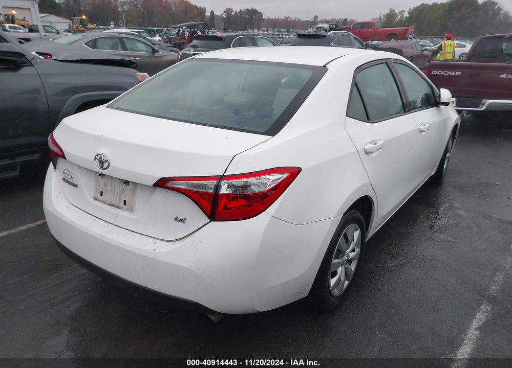 2016 TOYOTA COROLLA VIN: 2T1BURHE9GC526970