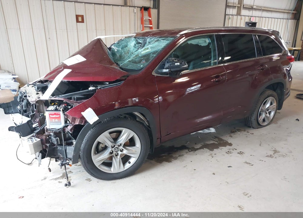 2017 TOYOTA HIGHLANDER LIMITED/LTD PLATINUM VIN: 5TDDZRFH3HS393736