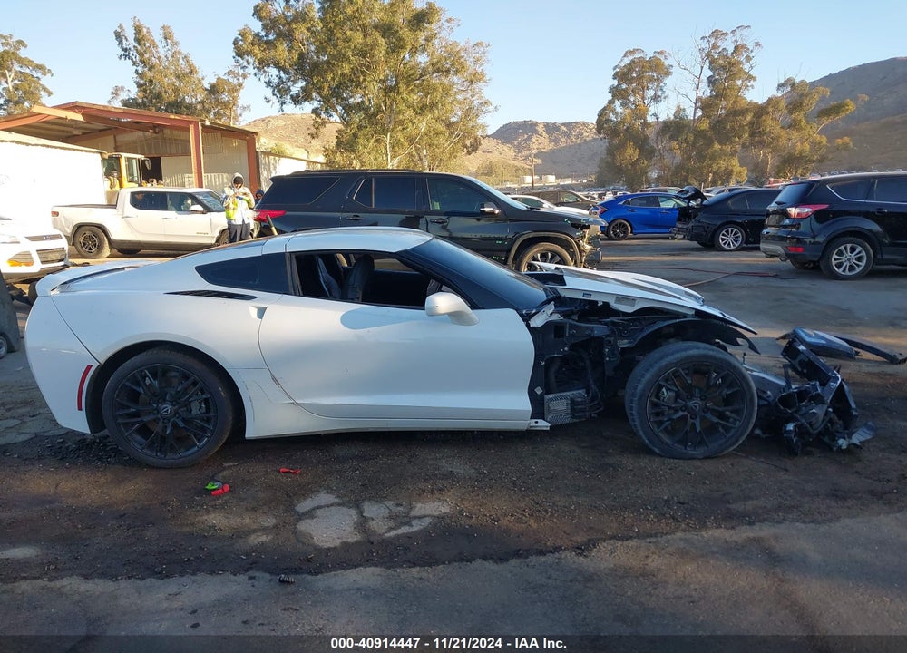 2017 CHEVROLET CORVETTE STINGRAY VIN: 1G1YB2D74H5114798