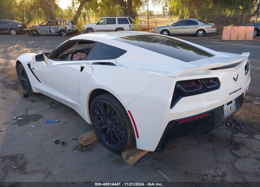 2017 CHEVROLET CORVETTE STINGRAY VIN: 1G1YB2D74H5114798