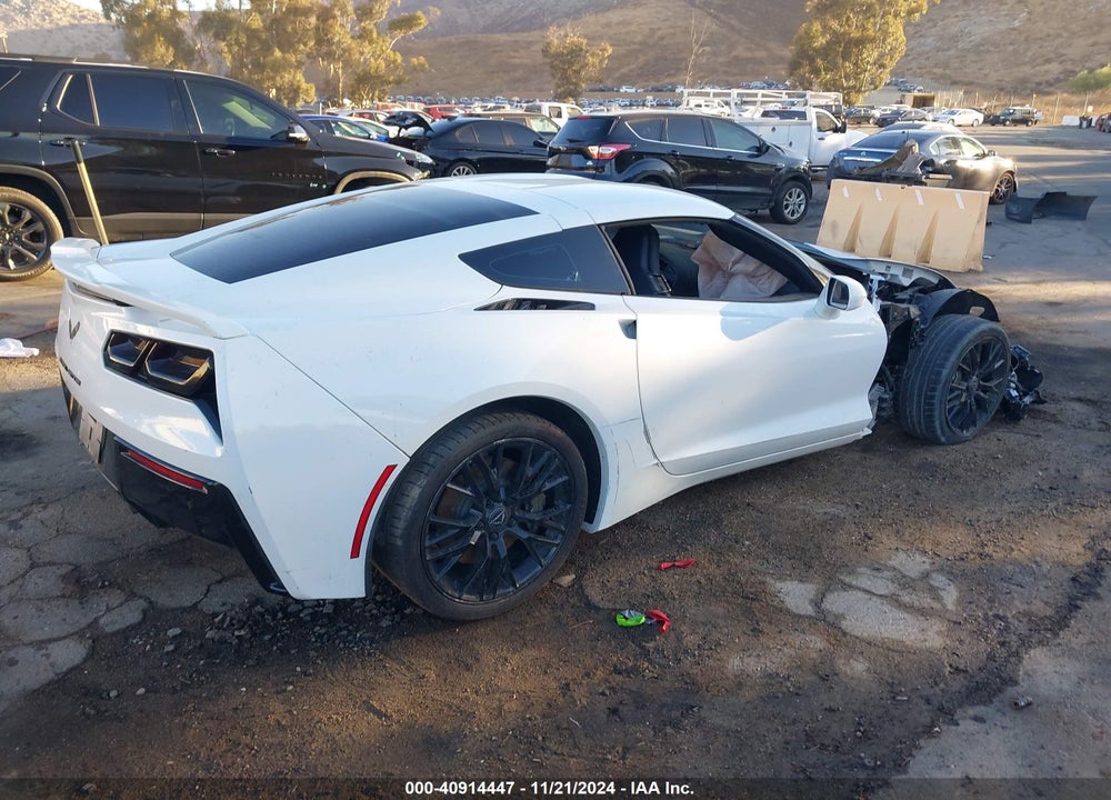 2017 CHEVROLET CORVETTE STINGRAY VIN: 1G1YB2D74H5114798