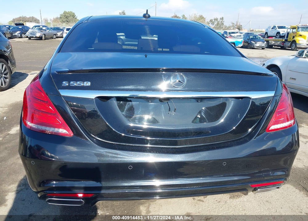 2017 MERCEDES-BENZ S 550 VIN: WDDUG8CB9HA287844