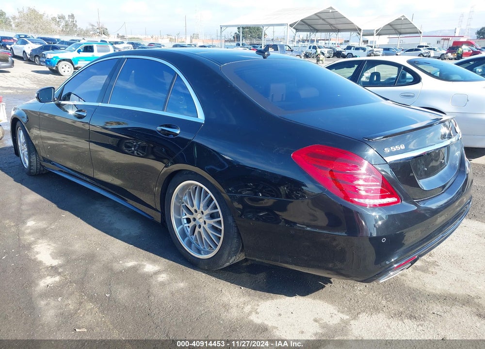 2017 MERCEDES-BENZ S 550 VIN: WDDUG8CB9HA287844