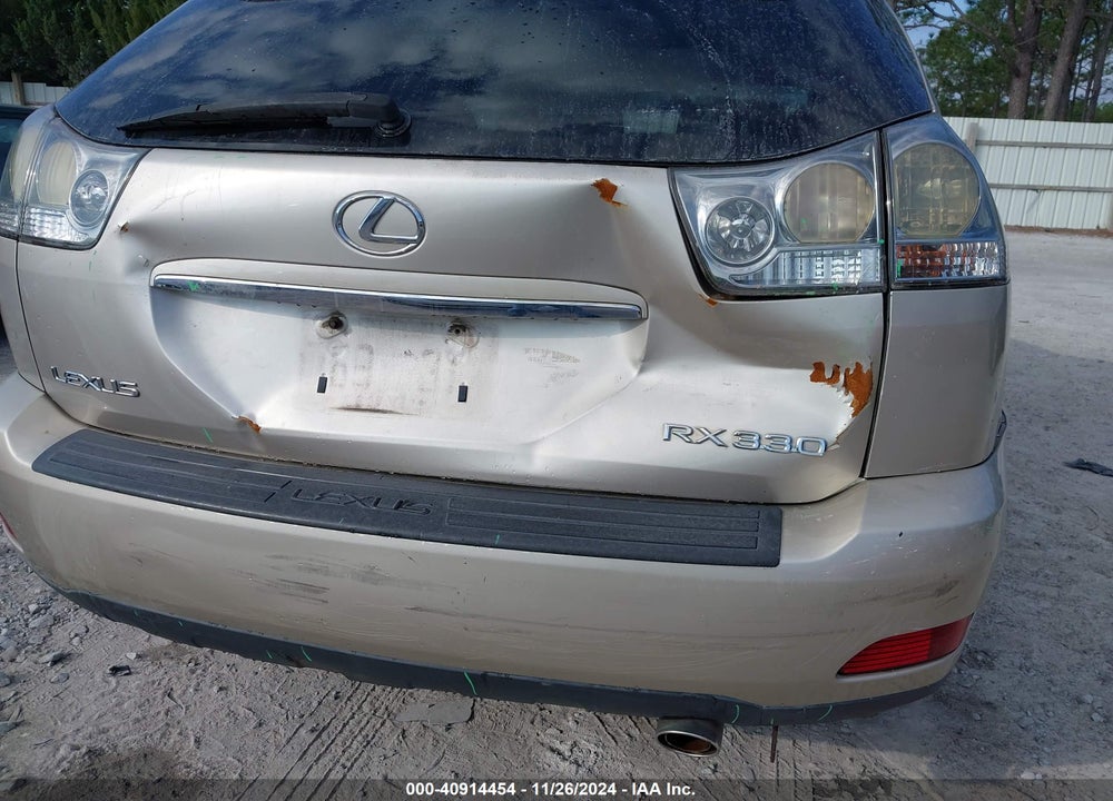 2006 LEXUS RX 330 VIN: 2T2GA31U16C051340