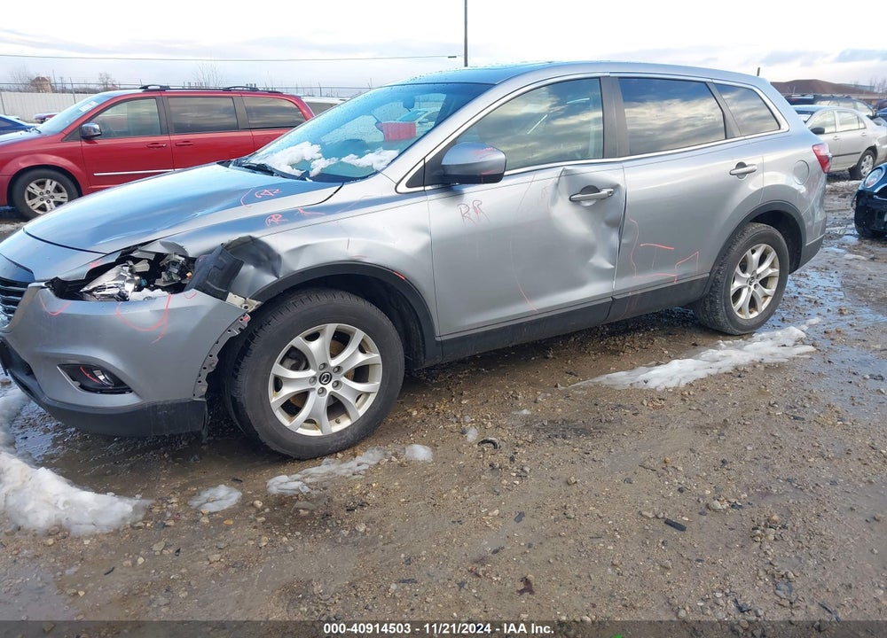 2013 MAZDA CX-9 TOURING VIN: JM3TB2CA6D0401296