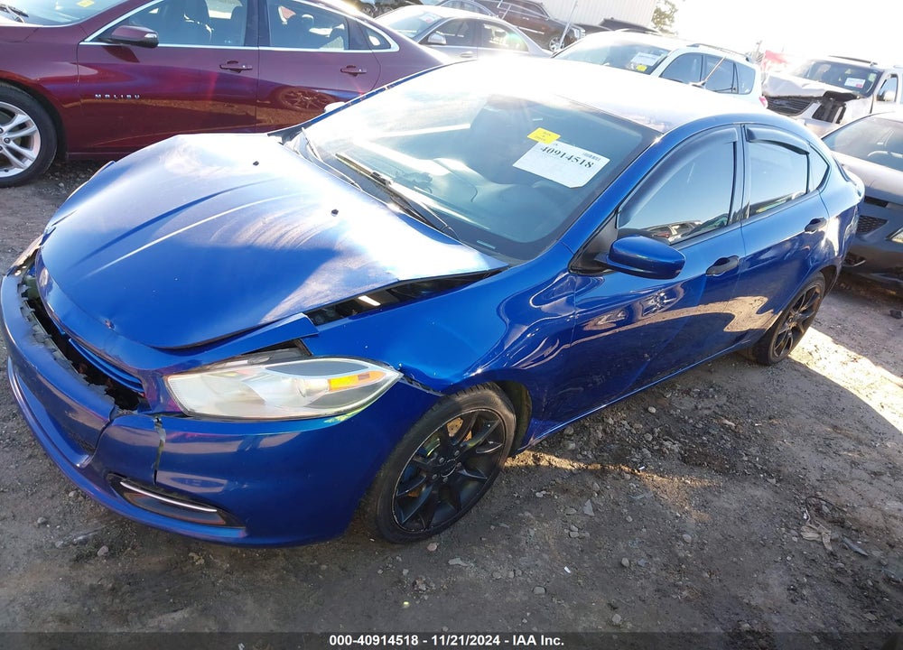 2013 DODGE DART SE VIN: 1C3CDFAA6DD312693