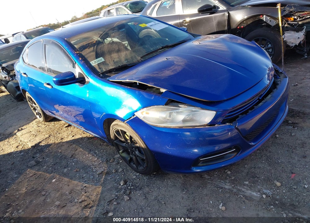 2013 DODGE DART SE VIN: 1C3CDFAA6DD312693