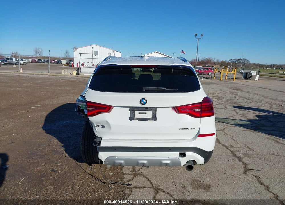 2020 BMW X3 XDRIVE30I VIN: 5UXTY5C02L9D03572