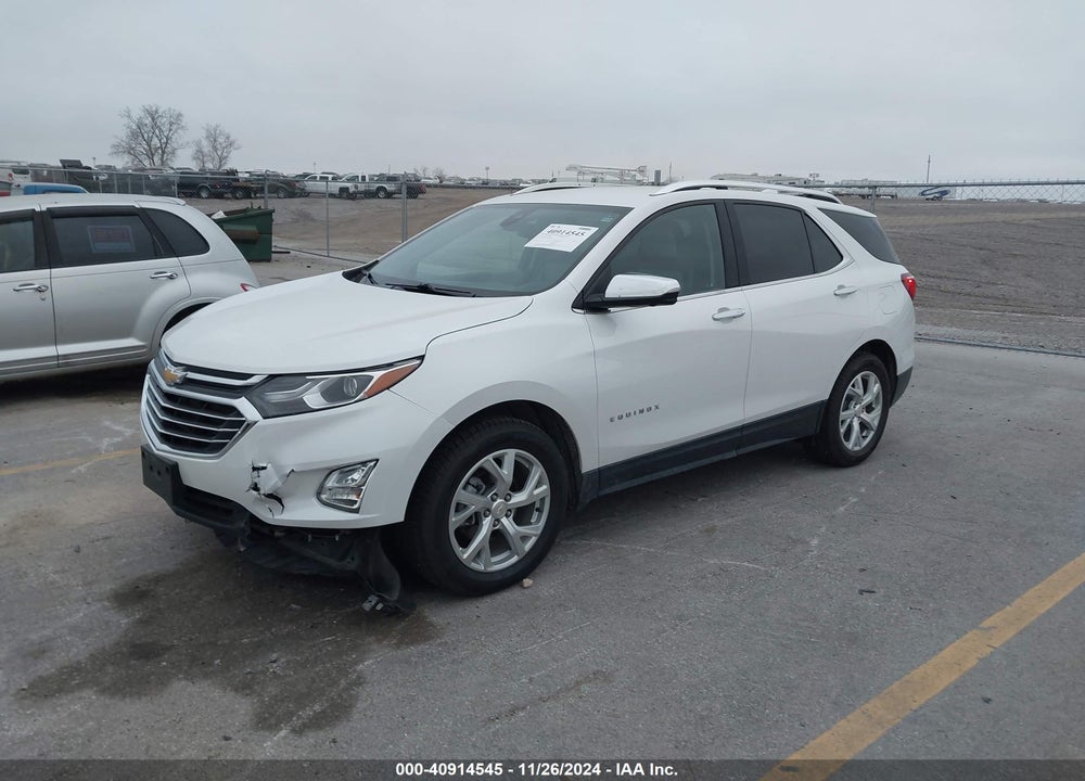 2020 CHEVROLET EQUINOX AWD PREMIER 1.5L TURBO VIN: 2GNAXXEV9L6219409