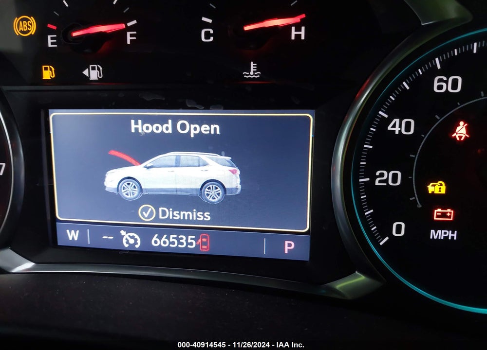 2020 CHEVROLET EQUINOX AWD PREMIER 1.5L TURBO VIN: 2GNAXXEV9L6219409