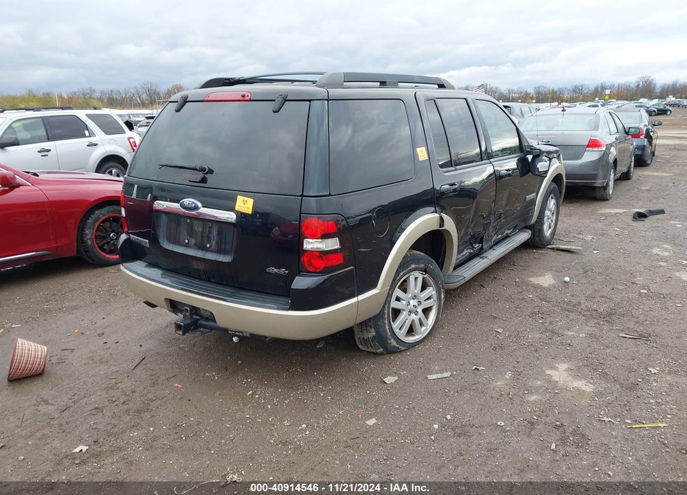 2008 FORD EXPLORER EDDIE BAUER VIN: 1FMEU74E28UA47152