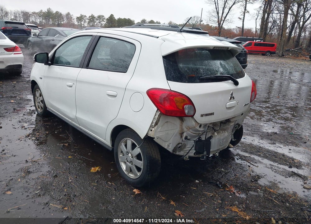 2015 MITSUBISHI MIRAGE ES VIN: ML32A4HJ1FH002668