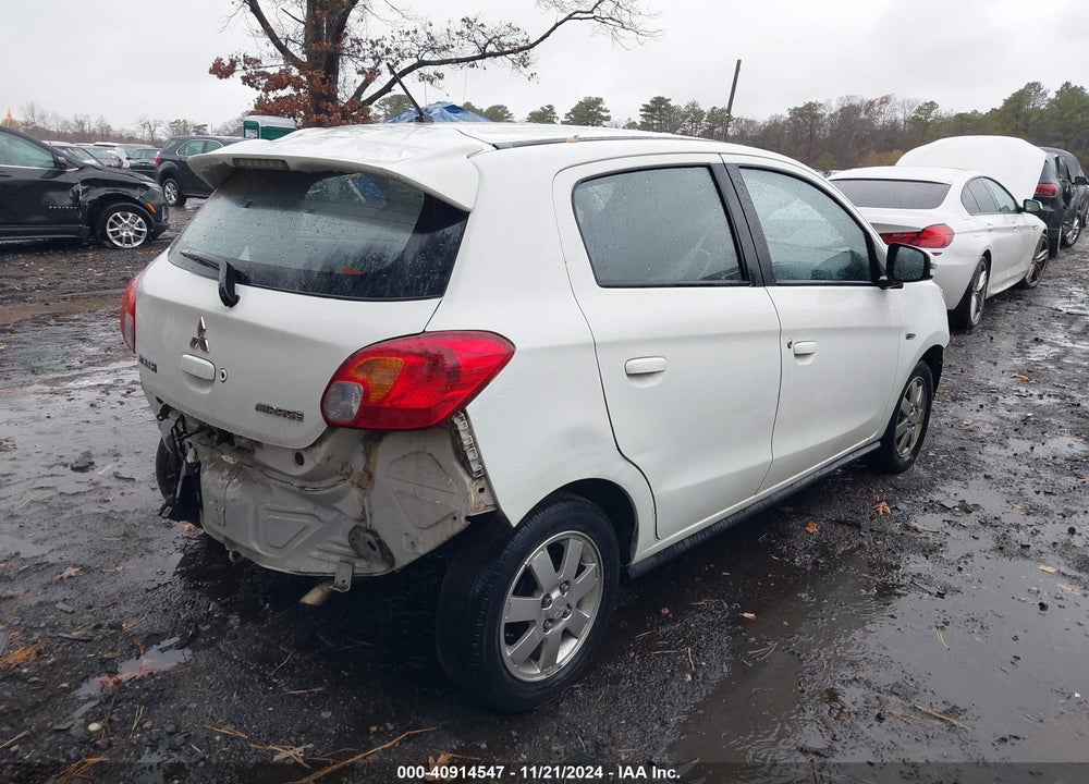 2015 MITSUBISHI MIRAGE ES VIN: ML32A4HJ1FH002668