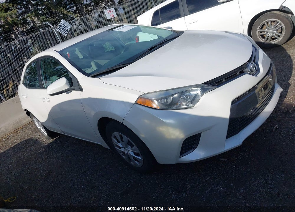 2015 TOYOTA COROLLA LE ECO VIN: 5YFBPRHE3FP252204
