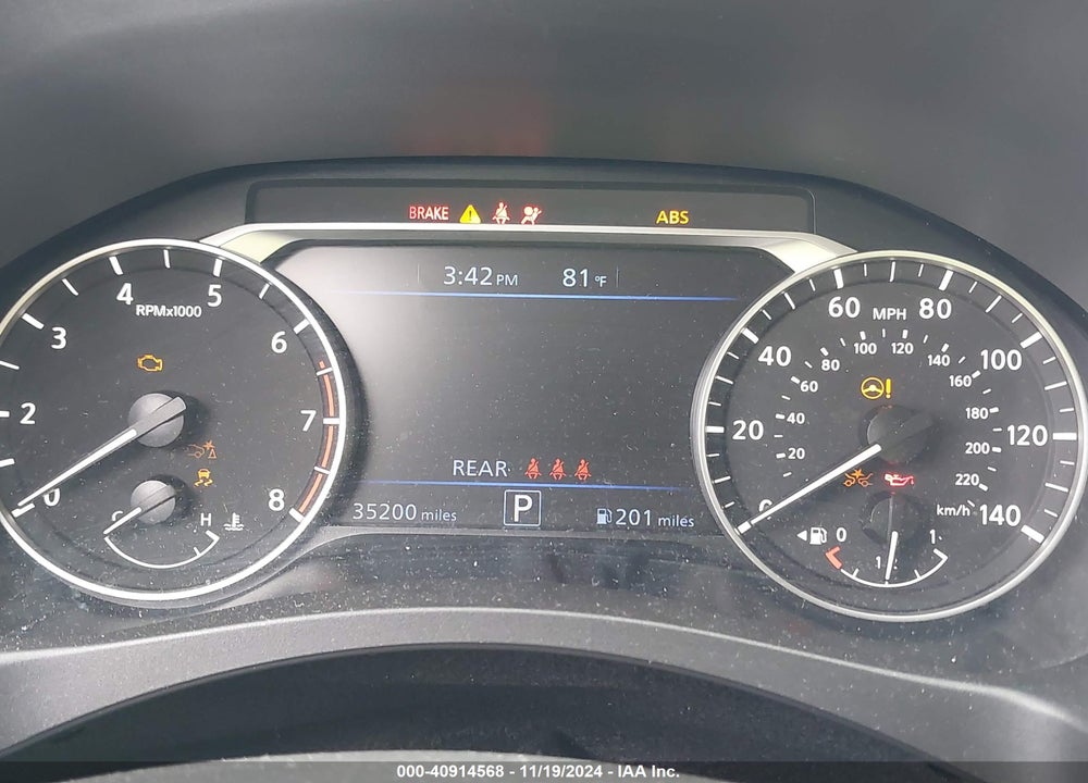 2024 NISSAN ALTIMA SR FWD VIN: 1N4BL4CV5RN324971