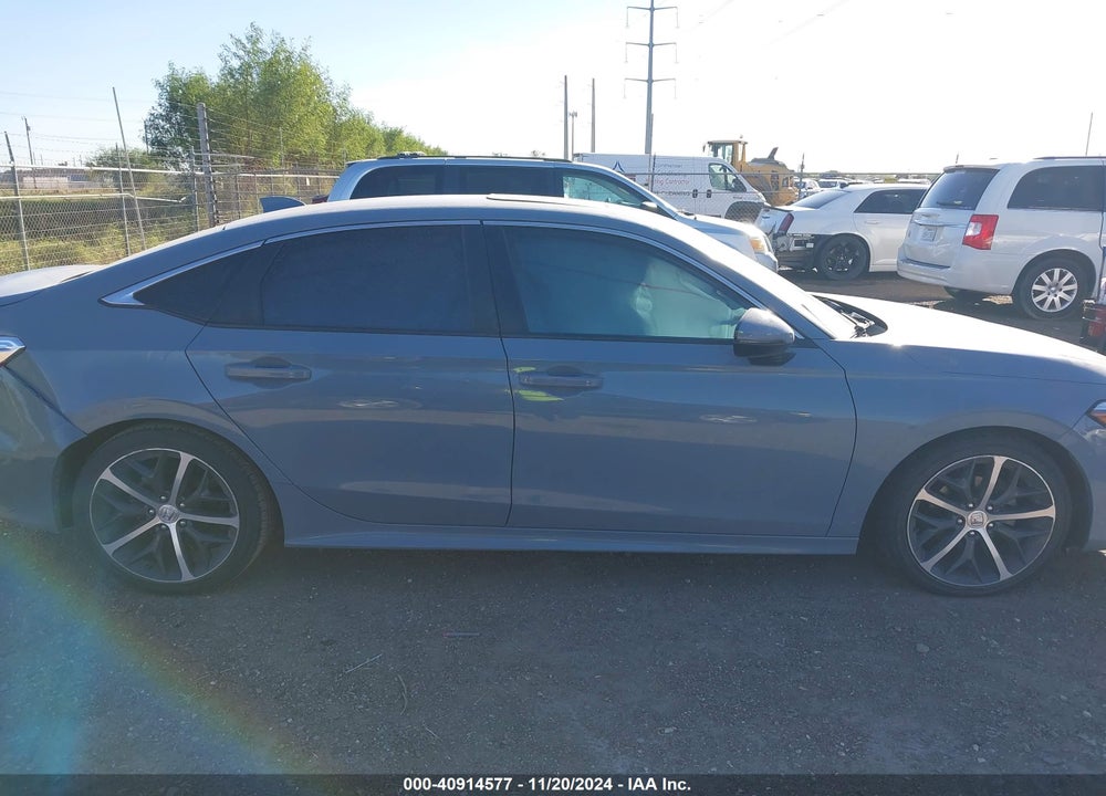 2022 HONDA CIVIC TOURING VIN: 2HGFE1F97NH311582