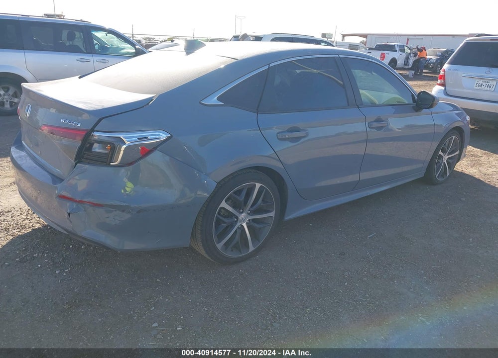 2022 HONDA CIVIC TOURING VIN: 2HGFE1F97NH311582