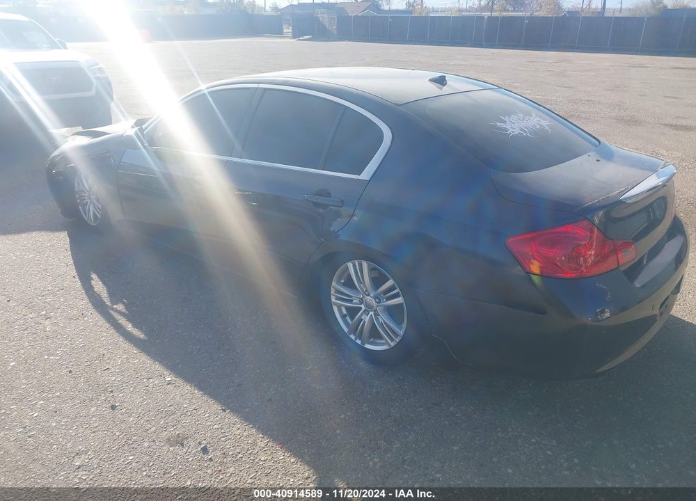 2011 INFINITI G37X VIN: JN1CV6ARXBM356663
