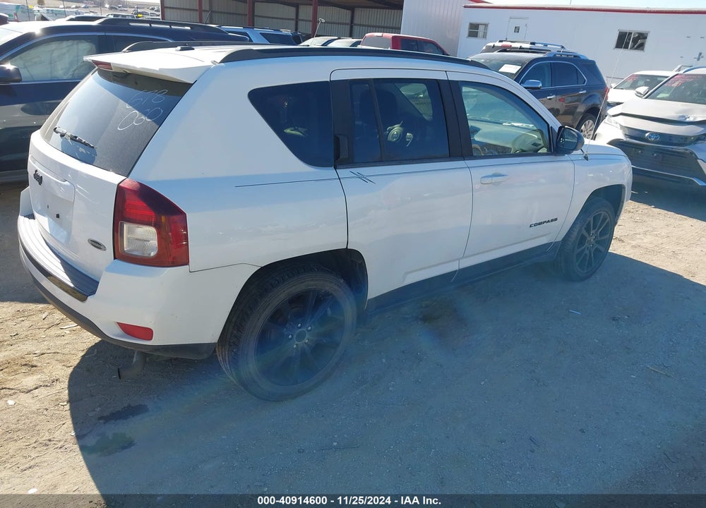 2014 JEEP COMPASS ALTITUDE VIN: 1C4NJCBA6ED763957