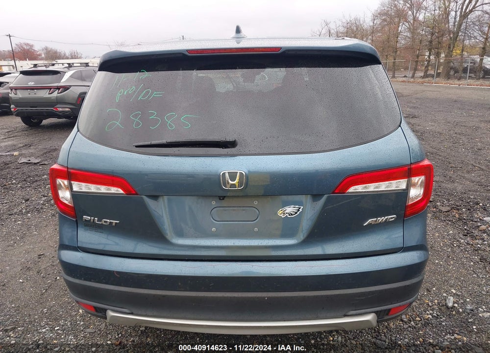 2020 HONDA PILOT AWD EX VIN: 5FNYF6H30LB052706