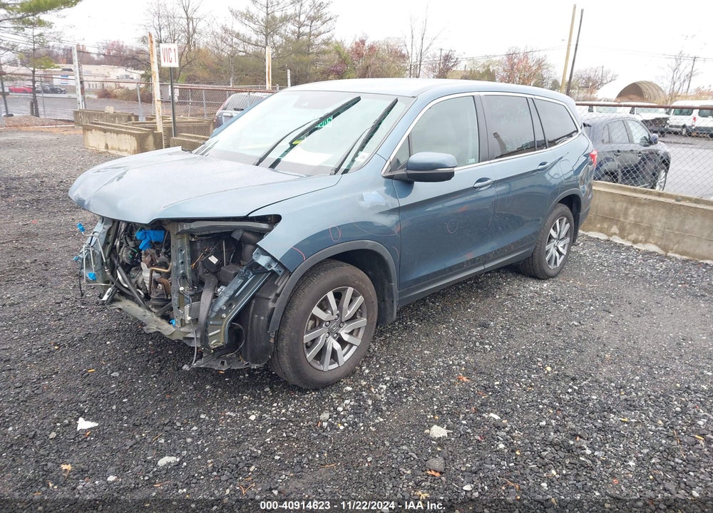 2020 HONDA PILOT AWD EX VIN: 5FNYF6H30LB052706