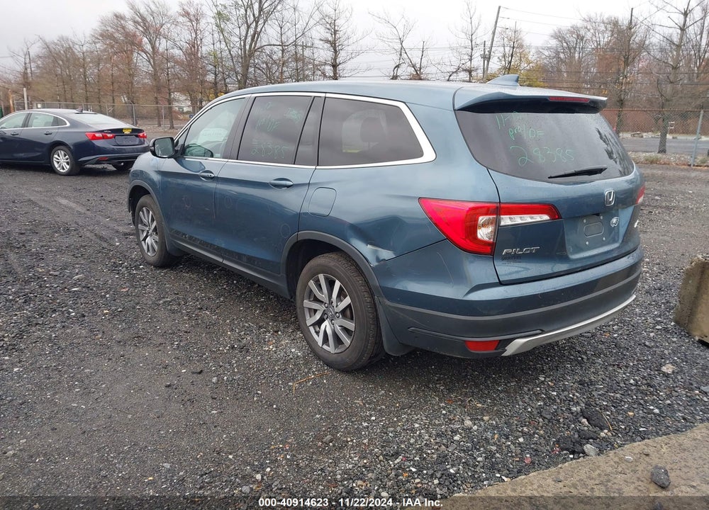 2020 HONDA PILOT AWD EX VIN: 5FNYF6H30LB052706