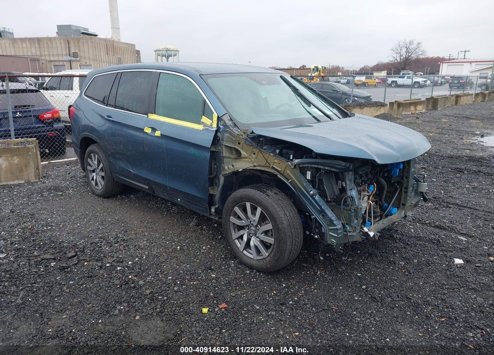2020 HONDA PILOT AWD EX VIN: 5FNYF6H30LB052706