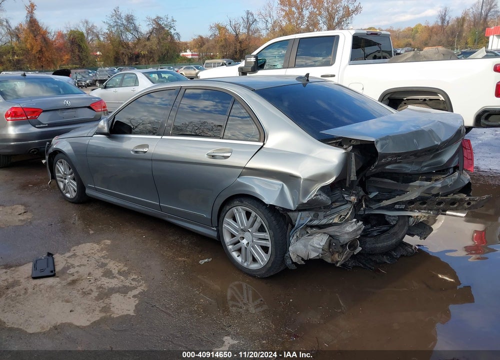 2008 MERCEDES-BENZ C 300 VIN: WDDGF81X68F079180